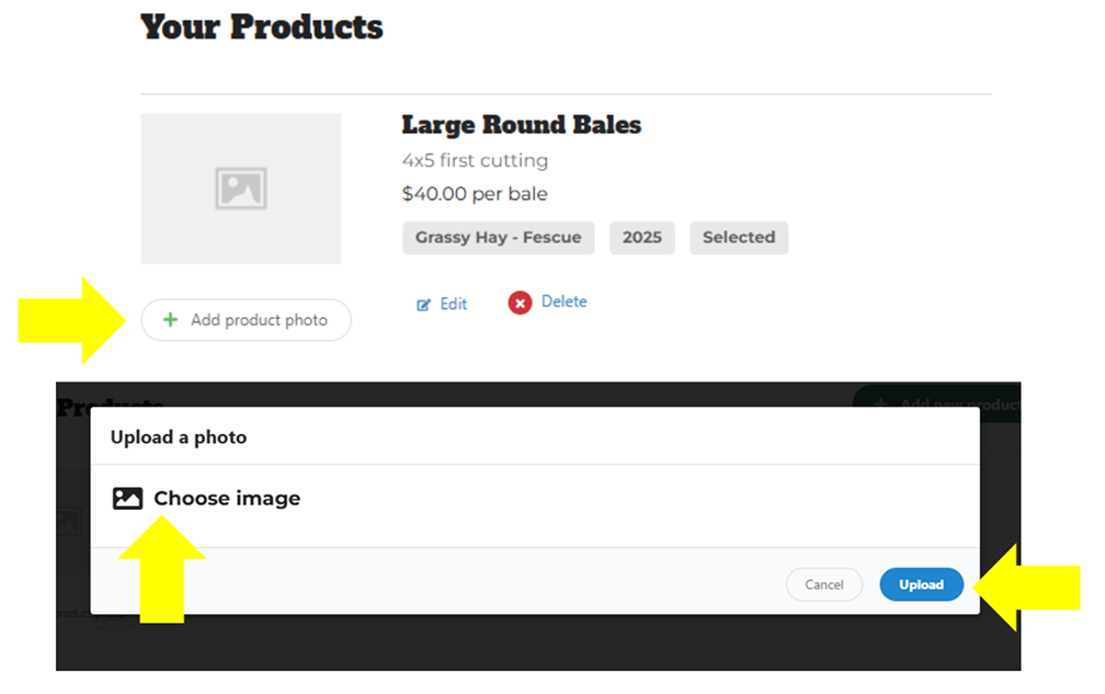 Add product photo workflow